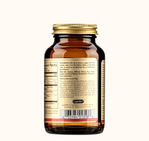 Viên Uống Hỗ Trợ Xương Khớp Solgar Glucosamine Chondroitin MSM 60 Viên Nén Thực Vật