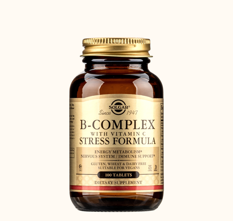Vitamin Tổng Hợp Solgar B Complex C Stress Formula 100 Viên Nén