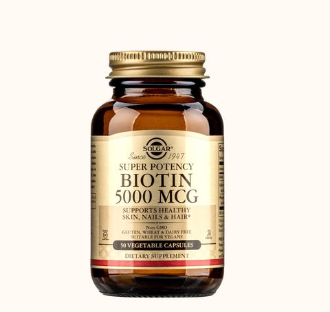 Solgar Biotin 5000 Mcg Viên Nang Thực Vật