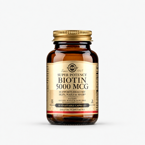 Solgar Biotin 5000 Mcg Viên Nang Thực Vật