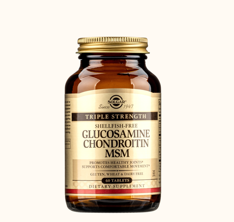 Solgar Triple Strength Glucosamine Condrotin MSM 1000 *60 tablets