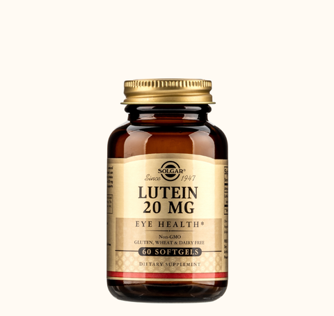 Viên Uống Bổ Mắt Solgar Lutein 20 Mg Chiết Xuất Hoa Cúc Vạn Thọ 60 Viên Nang