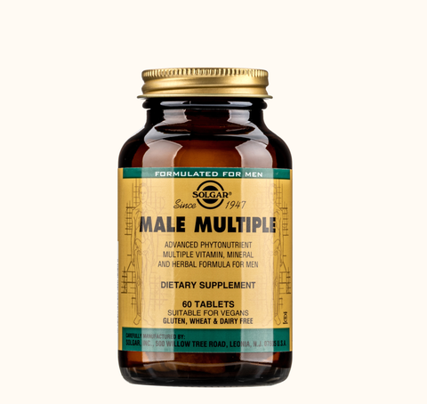 Vitamin Tổng Hợp Cho Nam Solgar Male Multiple 60 Viên Nén Thực Vật