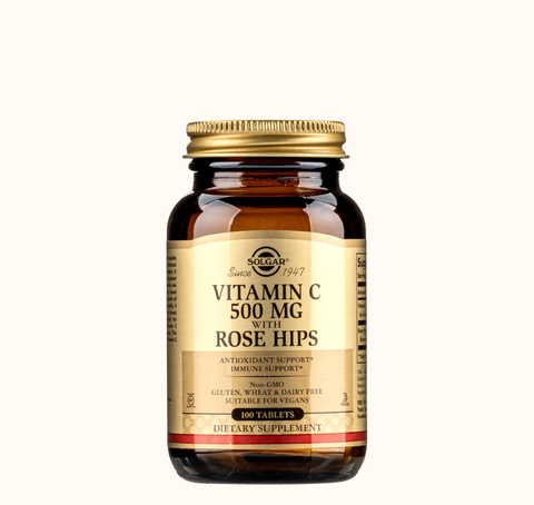 Solgar Vitamin C 500 mg with Rose Hips *100 tablets