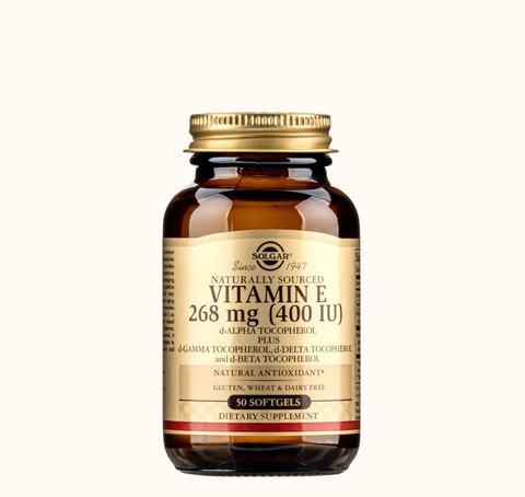 Vitamin E 268 MG 400 IU Solgar Chăm Sóc Sắc Đẹp