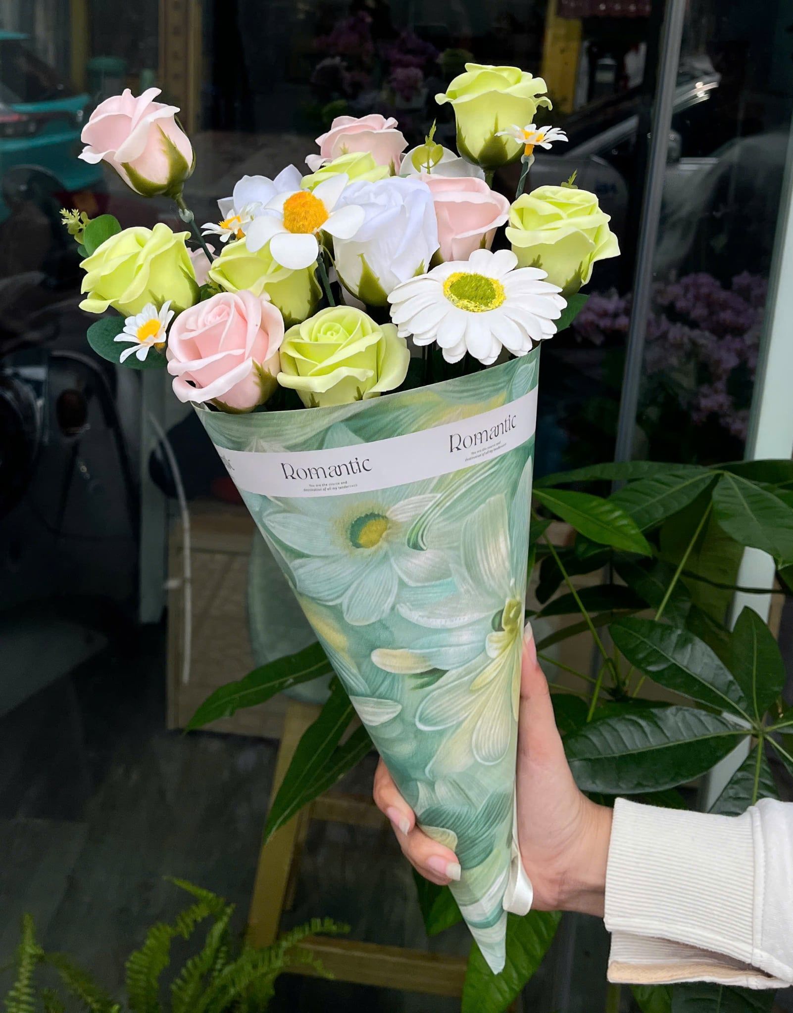  Bó Hoa Sáp Mầm Xanh Yêu Thương - HST27 