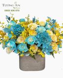  Hoa Cắm Hộp Ánh Dương Phồn Vinh - HCH163 