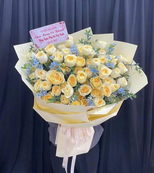 Bó Hoa Kem Vàng Dịu Ngọt - HBD29