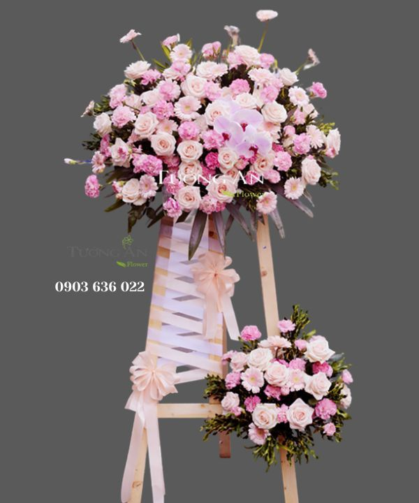 Kệ Hoa Khai Trương Hồng Phát - S718 