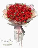  Bó Hoa Hồng Đỏ Bất Tận - HBD87 