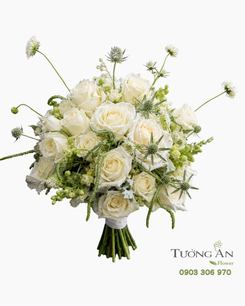  Bó Hoa Cưới Thuần Khiết Yêu Thương - BHC32 