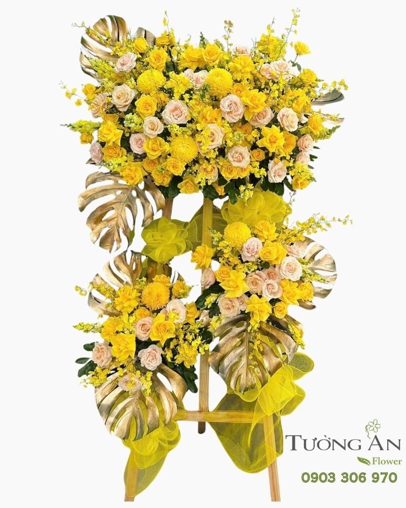  Hoa Chúc Mừng Hoàng Kim Thịnh Phát - HCM93 