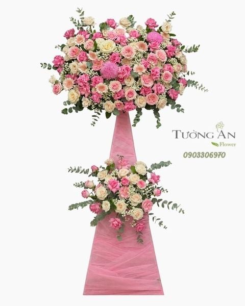 Hoa Chúc Mừng Hồng Sắc Ngọt Ngào - HCM69