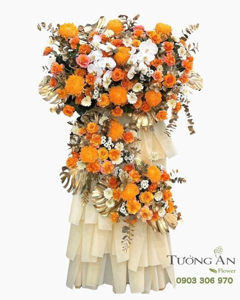 Hoa Chúc Mừng Cam Ngọc Vinh Hoa - HCM103