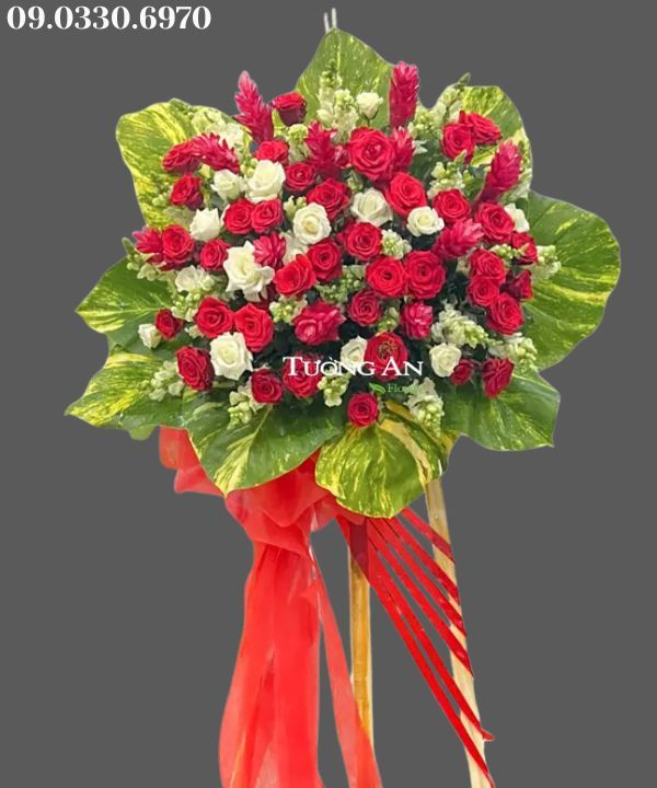  Kệ Hoa Chúc Mừng Khai Trương - B453 