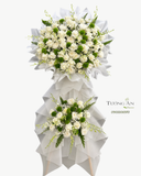  Vòng Hoa Chia Buồn Thanh Tịnh Vĩnh Cửu - HTL54 