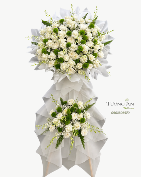 Vòng Hoa Thanh Tịnh Vĩnh Cửu - HTL54