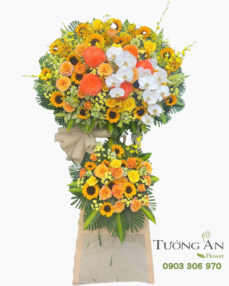  Hoa Chúc Mừng Phú Quý Khai Vận - HCM124 