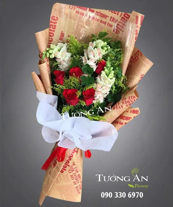  Bó Hoa Thân Tặng - A189 