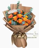  Bó Hoa Ánh Cam An Nhiên - HBD38 