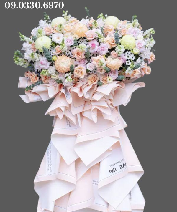  Kệ Hoa Chúc Mừng Đối Tác - B526 