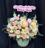  Hoa Cắm Hộp Xuân Sắc An Nhiên - HCH118 