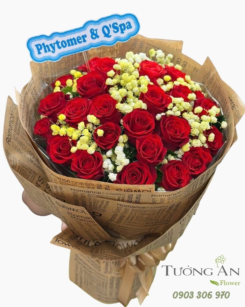  Bó Hoa Nồng Nàn Bền Lâu - HBT23 