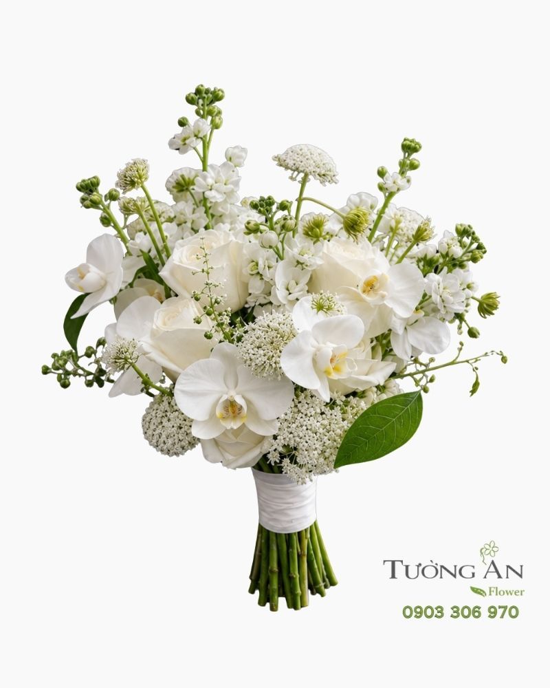  Bó Hoa Cưới Tình Mình Xanh Mãi - HC60 