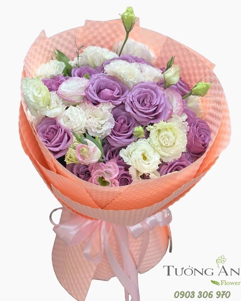  Bó Hoa Tím Dịu Mộng Mơ - HBT29 