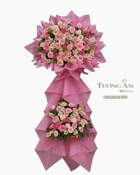 Hoa Chúc Mừng Xuân Hồng Kiêu Sa - HCM72