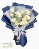  Bó Hoa Bạch Nguyệt Thanh Tâm - HBD106 