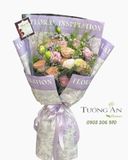  Bó Hoa Sắc Tím Mộng Mơ - HBD49 