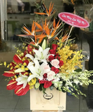  Hộp Hoa Sang Trọng - B143 