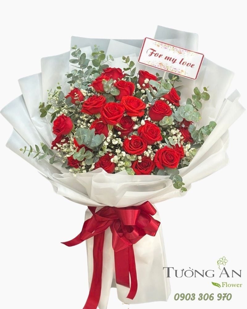  Bó Hoa Lời Yêu Vẹn Nguyên - HBD39 