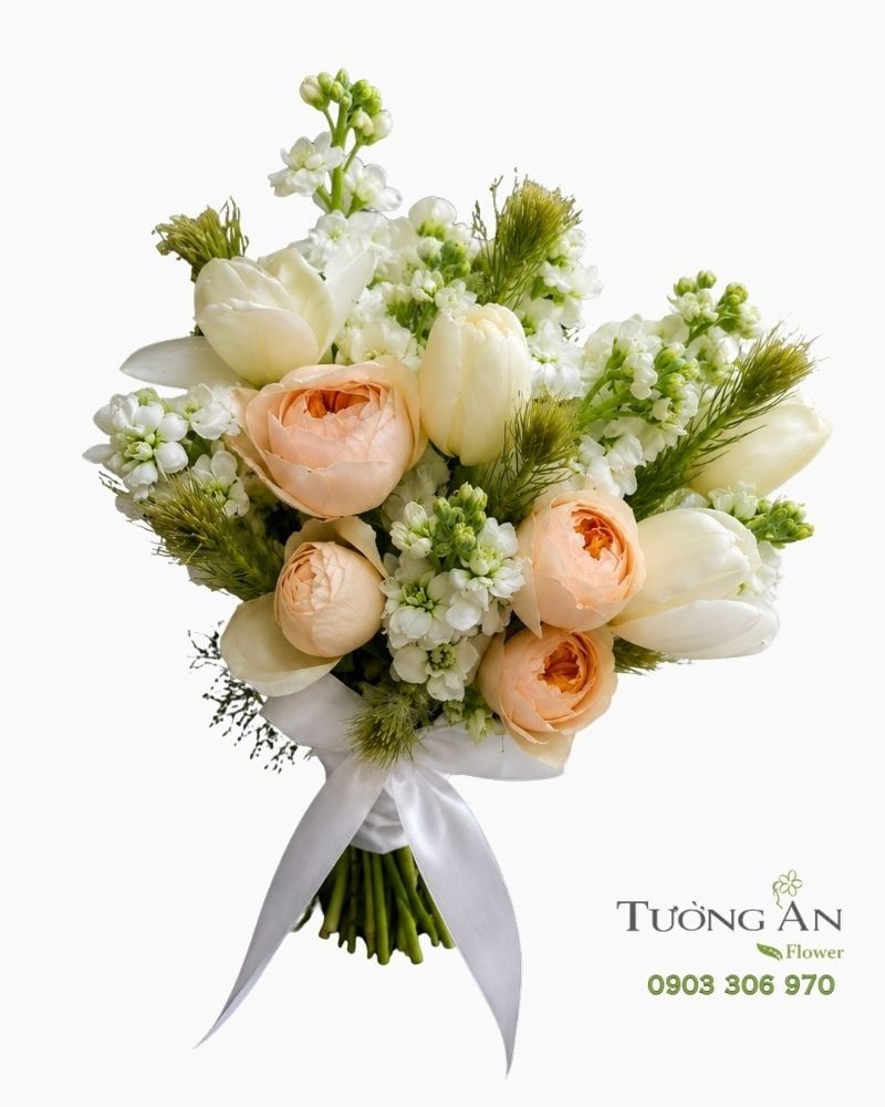  Bó Hoa Cưới Dịu Êm Mãi Về Sau - HC30 