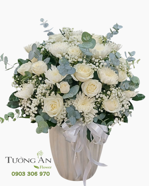 Hoa Cắm Hộp Thanh Tâm An Lạc - HTL74