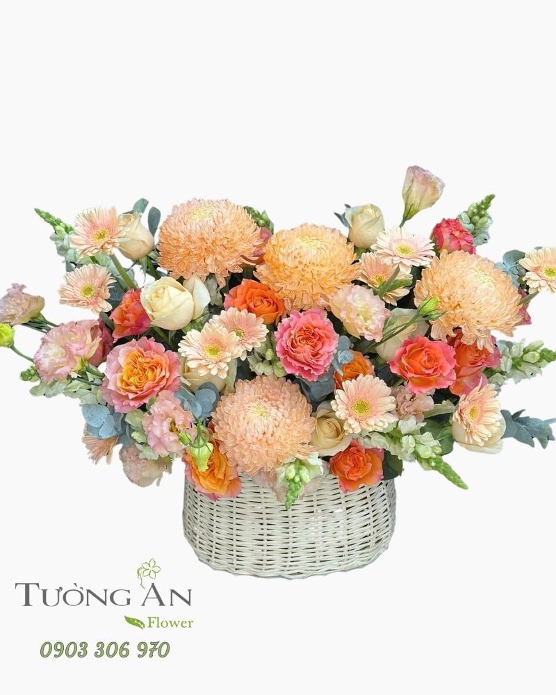  Giỏ Hoa Khúc Ca Thanh Xuân - GH10 