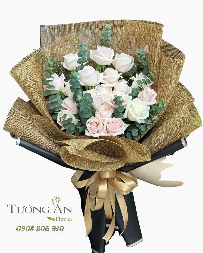  Bó Hoa Ánh Vàng Dịu Êm - HBD40 