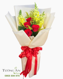  Bó Hoa Hồng Son Rạng Rỡ - HBD108 