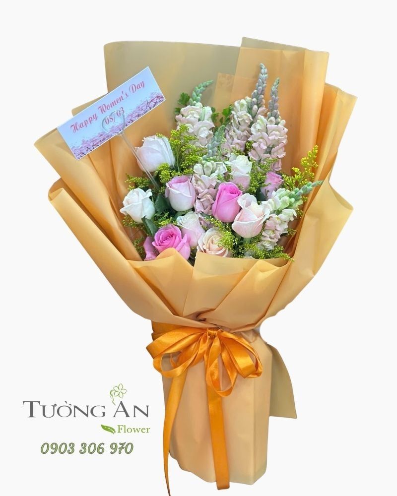  Bó Hoa Dịu Dàng Yêu Thương - HBD51 