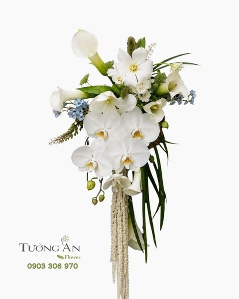 Bó Hoa Cưới Vầng Sáng Tình Yêu - BHC06