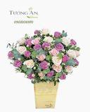  Hoa Cắm Hộp Sắc Hoa Thương Nhớ - HCH49 