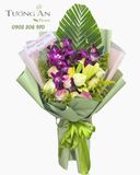  Bó Hoa Tím Sang Thanh Nhã - HBD52 