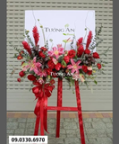  Kệ Hoa Chúc Mừng Tone Đỏ - B455 