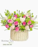  Giỏ Hoa Ngọc Hương Thanh Khiết - GH13 
