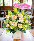  Hộp Hoa Tông Vàng Nhẹ - B158 