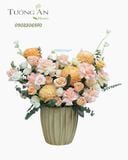  Hoa Cắm Hộp Cam Hồng An Yên - HCH25 