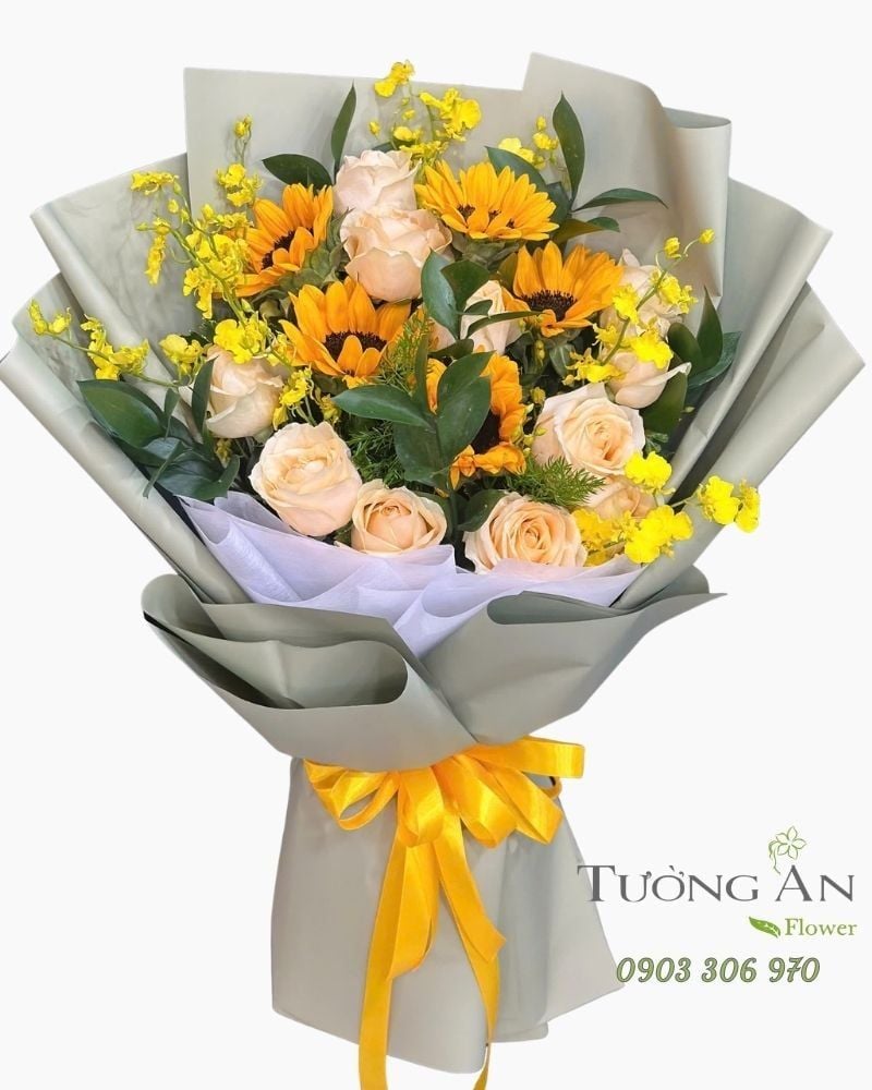  Bó Hoa Nắng Mai Rạng Rỡ - HBD69 