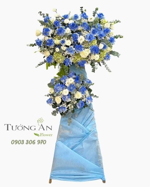 Hoa Chúc Mừng Lam Ngọc Khai Hoa - HCM46