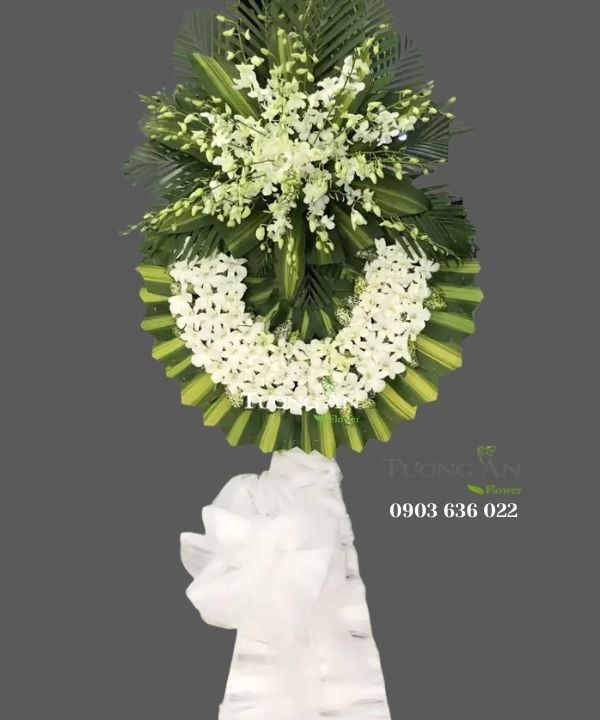  Vòng Hoa Chia Buồn Giá Rẻ - B270 